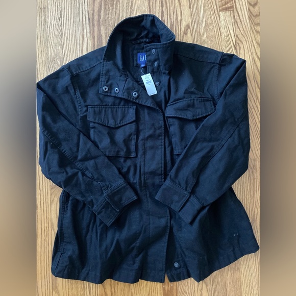 NWT Black Fall Utility Jacket PERFECT For Fall BRAND NEW - Picture 3 of 3